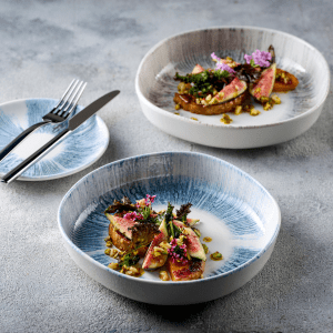 Piatto fondo ø 24,8 cm, Inked Lyra - Churchill