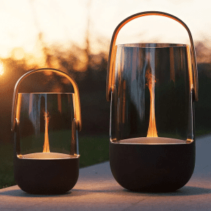 Diffusore di fragranze e Lanterna, Nero/Bambù | STADLER FORM