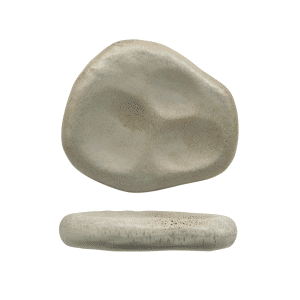 Piatto sasso 26x22 cm, Antiqua - Mesa Ceramics