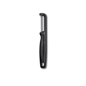 Pelaverdure lota lama dentellata doppio taglio Nero Victorinox