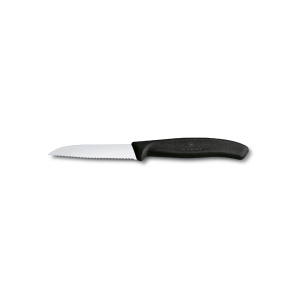 Spelucchino lama ondulata Nero 8cm Swiss Classic Victorinox
