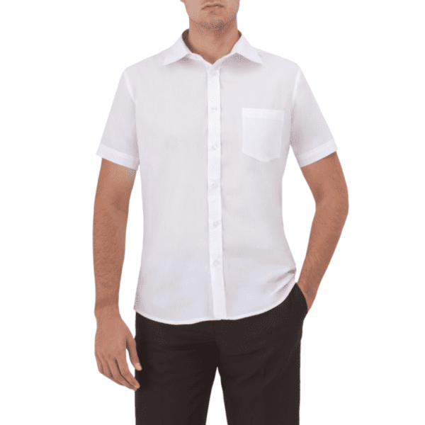 camicia prince manica corta – bianca