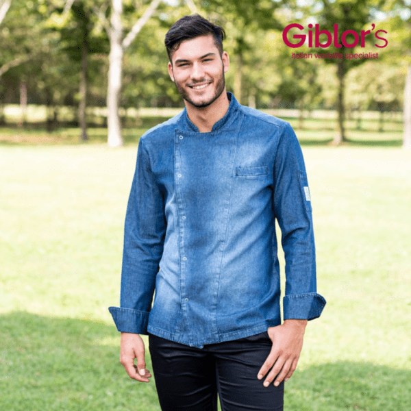 Giacca Cristian Jeans _ GIBLOR’S (2)