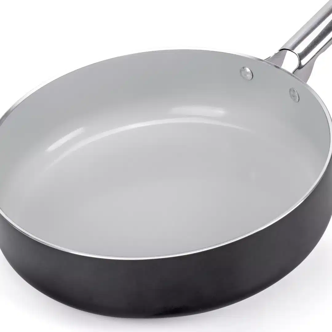 Padella sautè a gas 32 cm, Professionale - Moneta - immagine 2