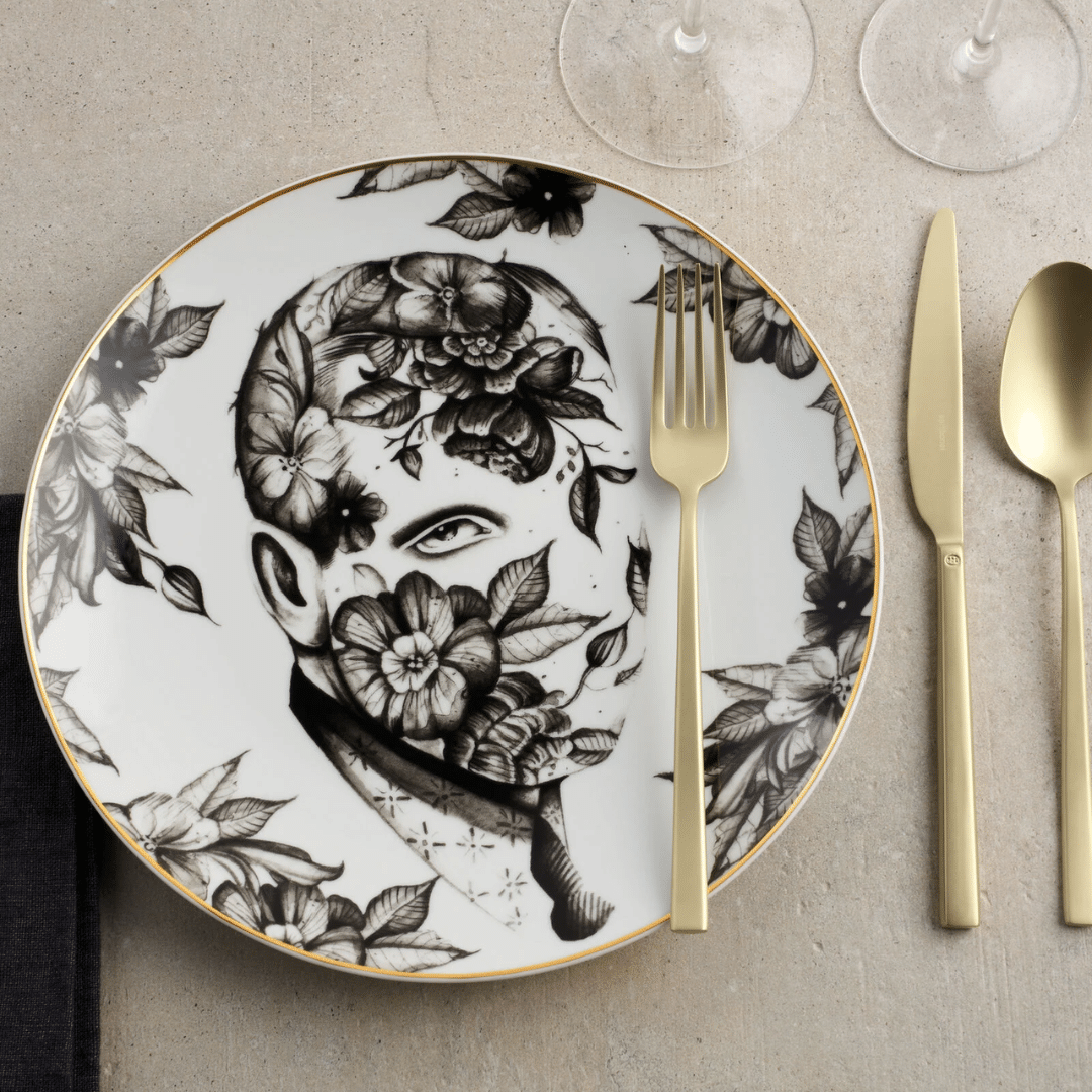 Set 24 pz, Rock PVD Champagne | SAMBONET - immagine 2
