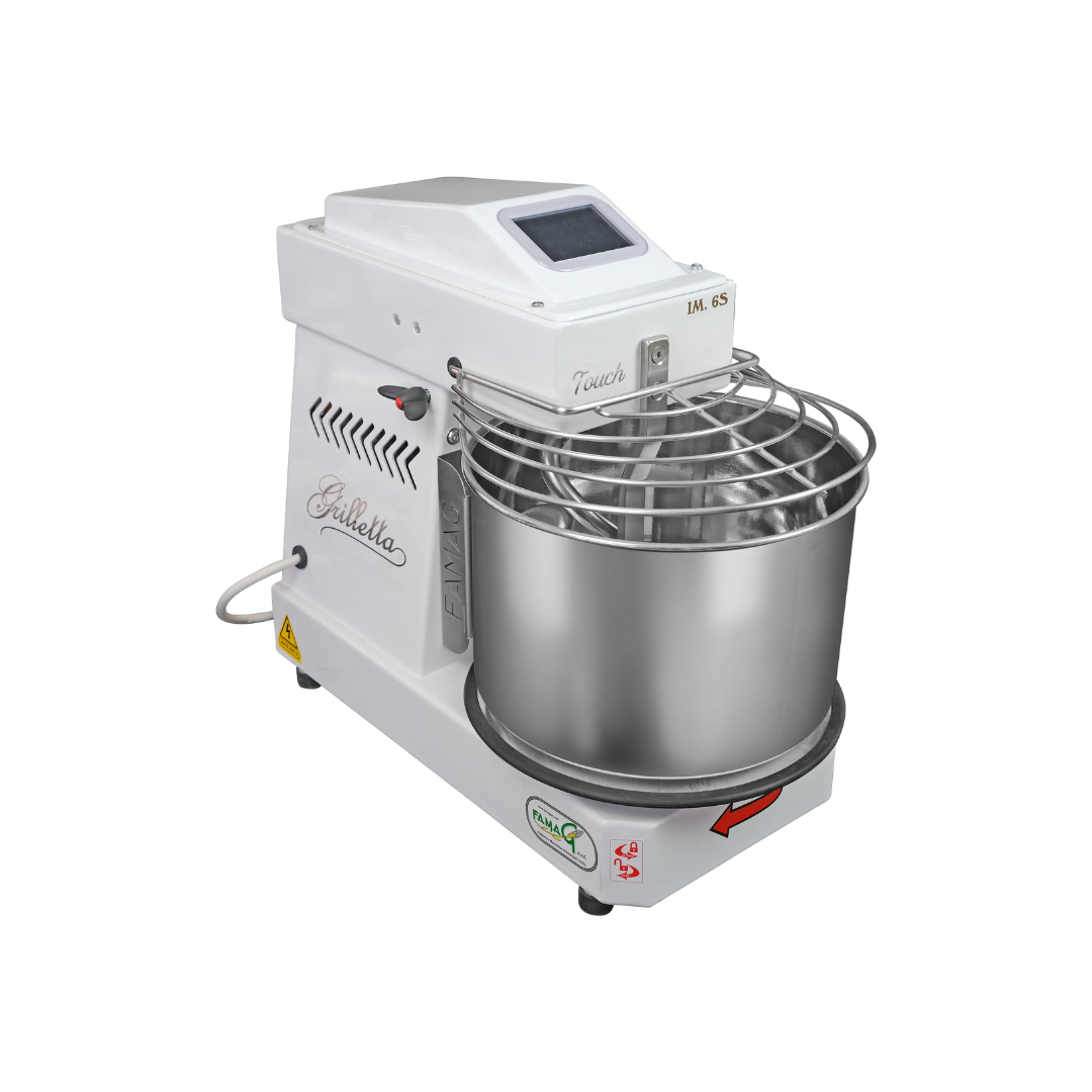 Impastatrice a spirale IM 6S/230 10 velocità HH touch screen - La Grilletta