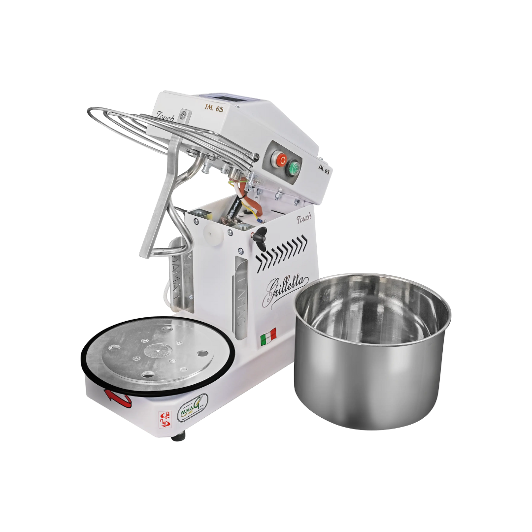 Impastatrice a spirale IM 6S/230 10 velocità HH touch screen - La Grilletta - immagine 3