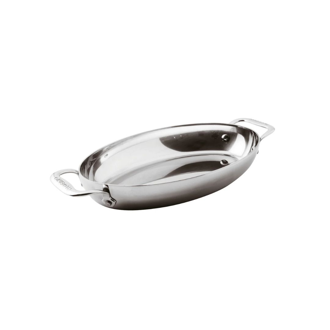 Tegame ovale in acciaio induzione, Serie 12200 5-PLY - Paderno