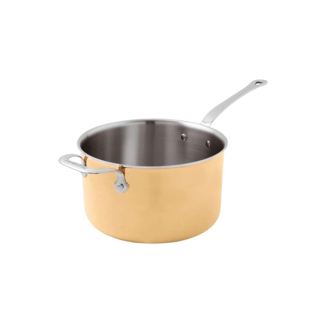 Casseruola alta 1 manico in rame induzione, Serie 15600 3-PLY - Paderno