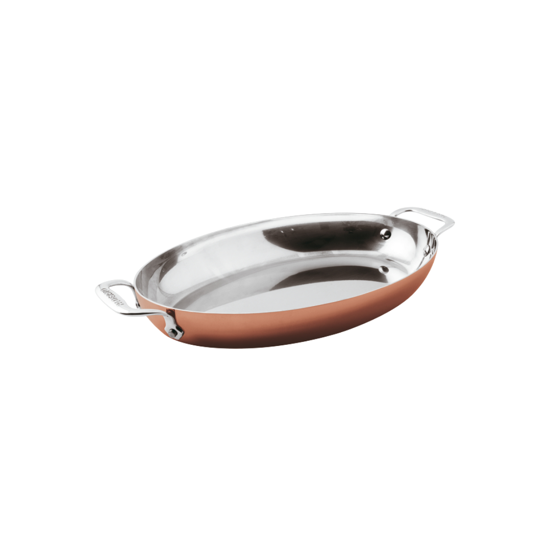 Tegame ovale in rame, Serie 15600 3-PLY - Paderno