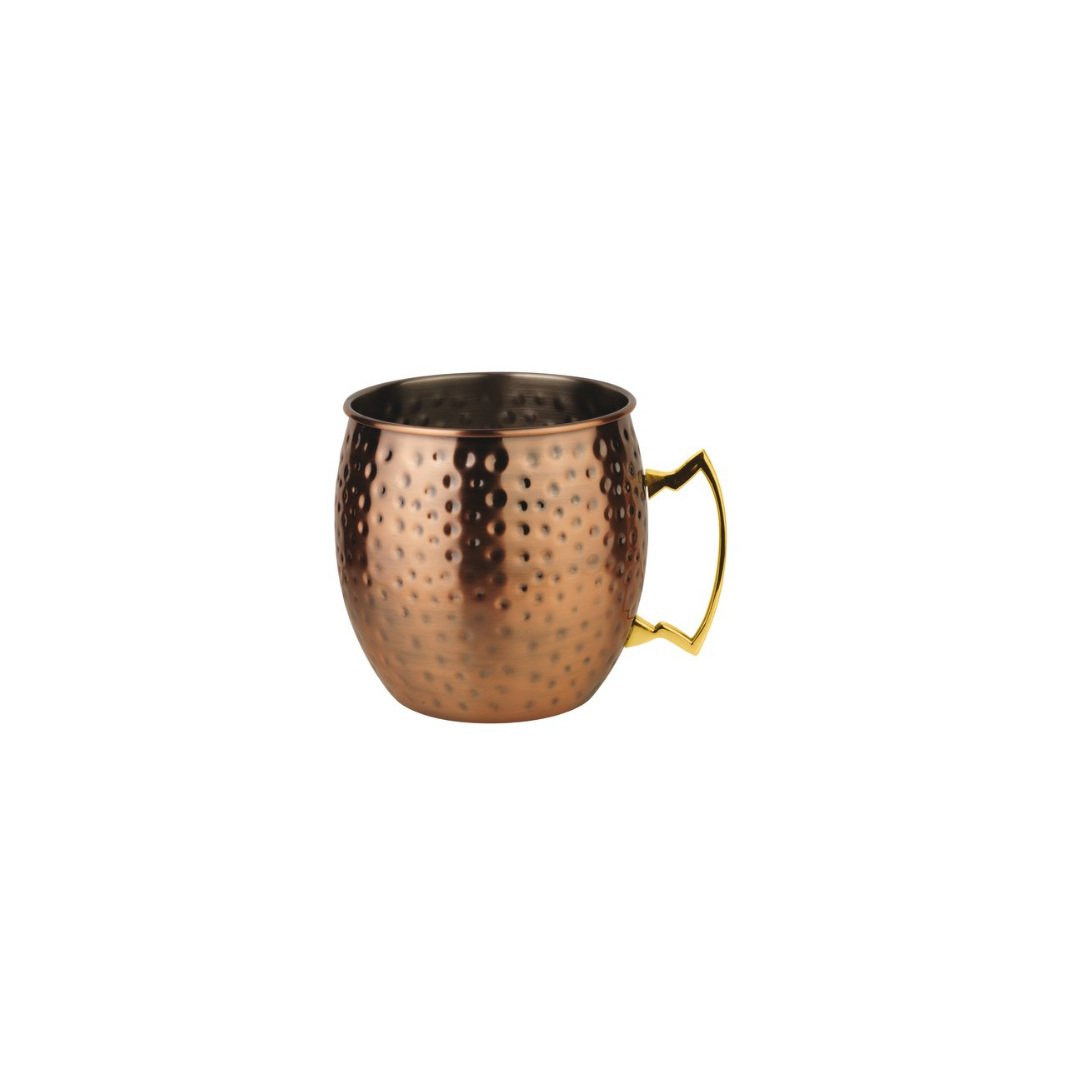 Mug moscow mule, acciaio inox antique martellato - Paderno