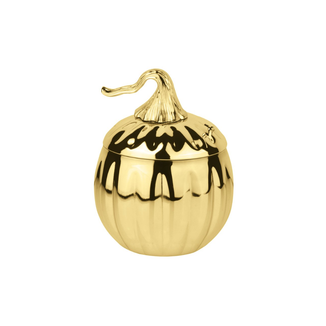 Mug a forma di zucca, acciaio inox oro - Paderno