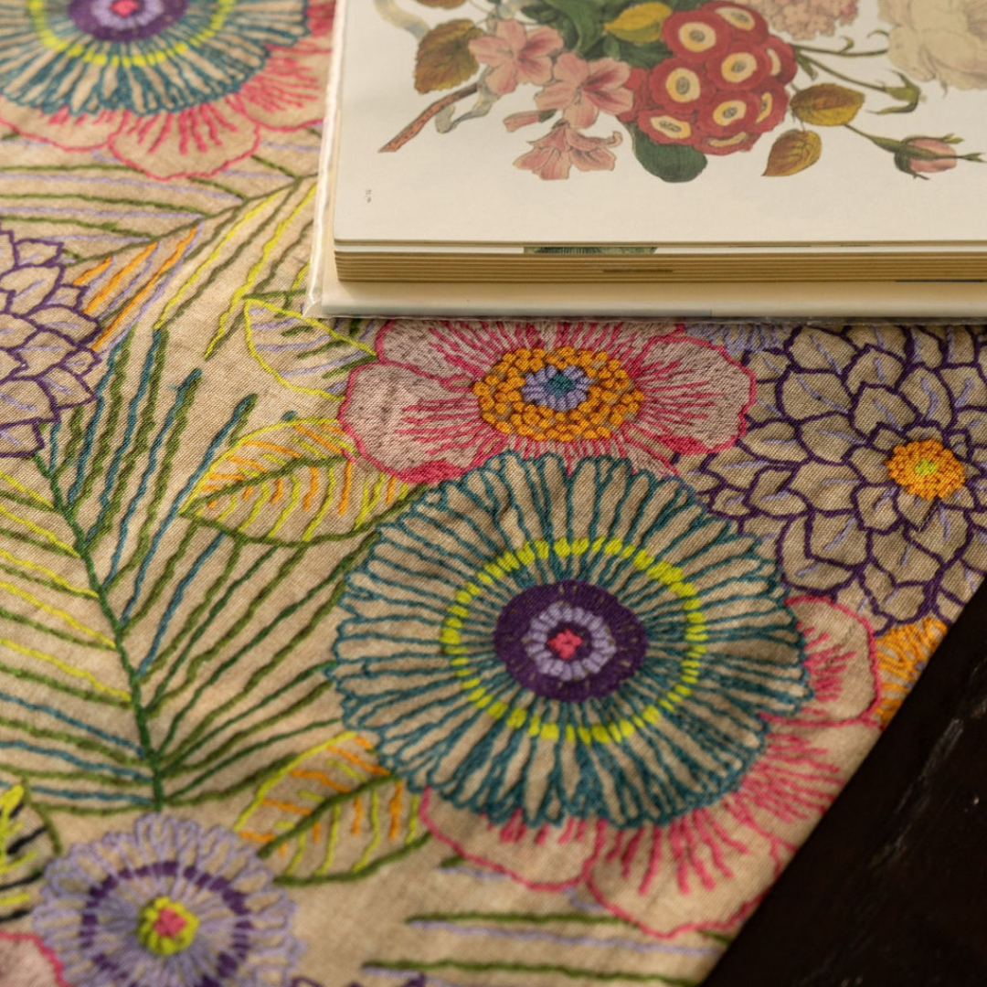 Runner in cotone 45x170 cm Dalia - Tessitura Toscana Telerie - immagine 3